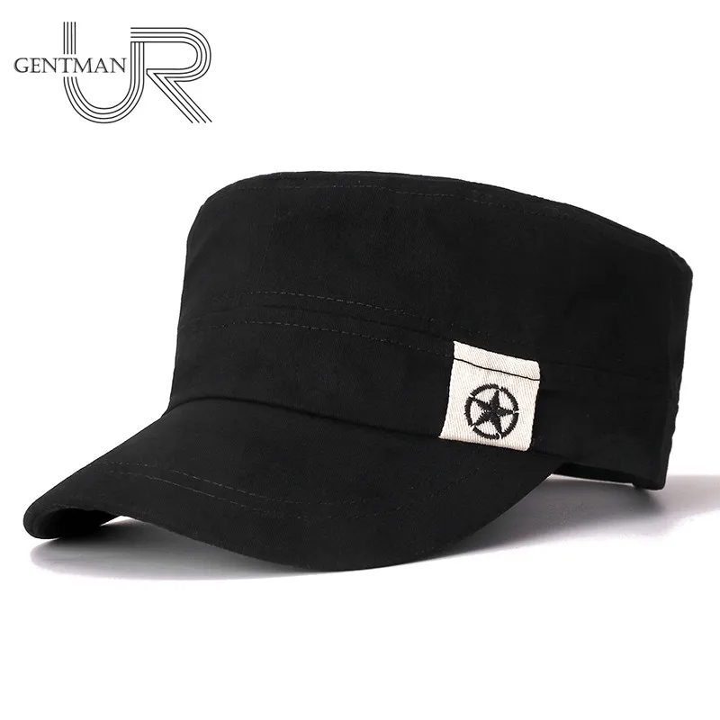 

Новые военные шапки для мужчин, регулируемая армейская шапка, холщовая шапка с 5 острыми звездами, плоская кепка, оптовая продажа