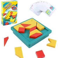 tangram puzzle creative pattern logic game learn logical reasoning skills innovation pattern toys educational montessori toy