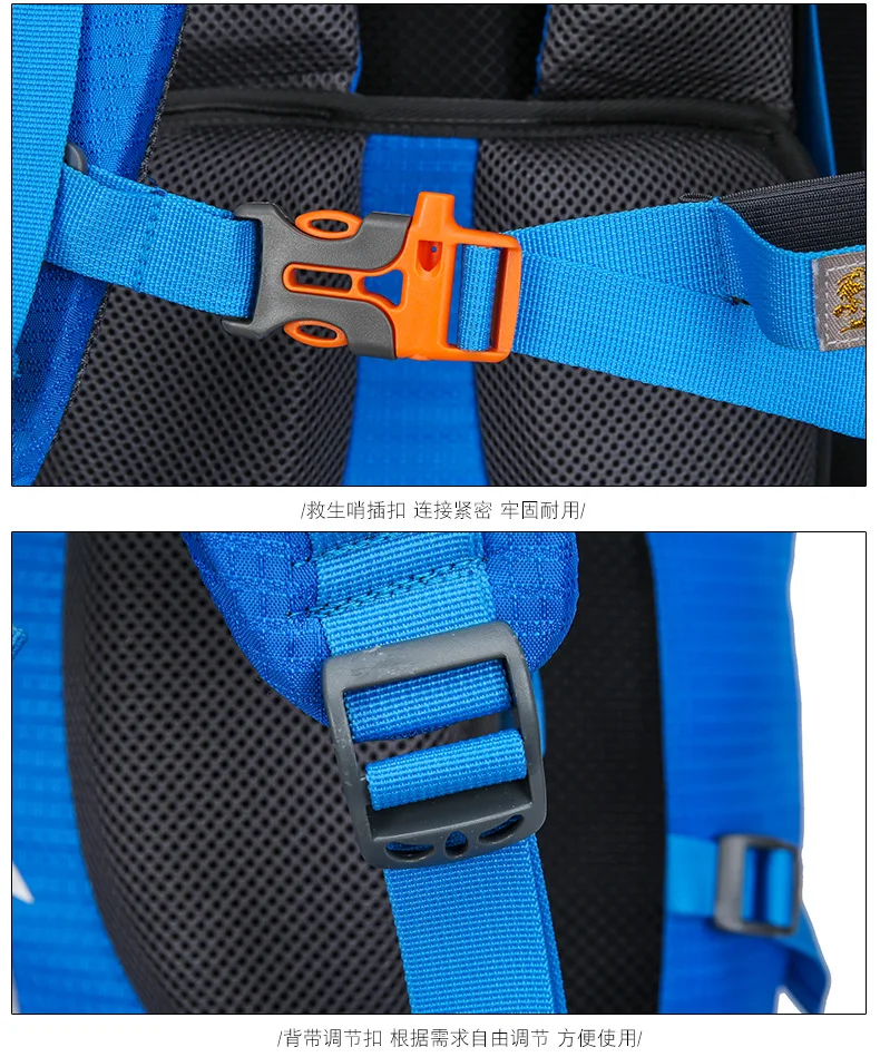 80L/60L походные рюкзаки для кемпинга, большая уличная сумка, рюкзак из нейлона, сверхлегкая Спортивная дорожная сумка из алюминиевого сплава, поддержка 1,65 кг