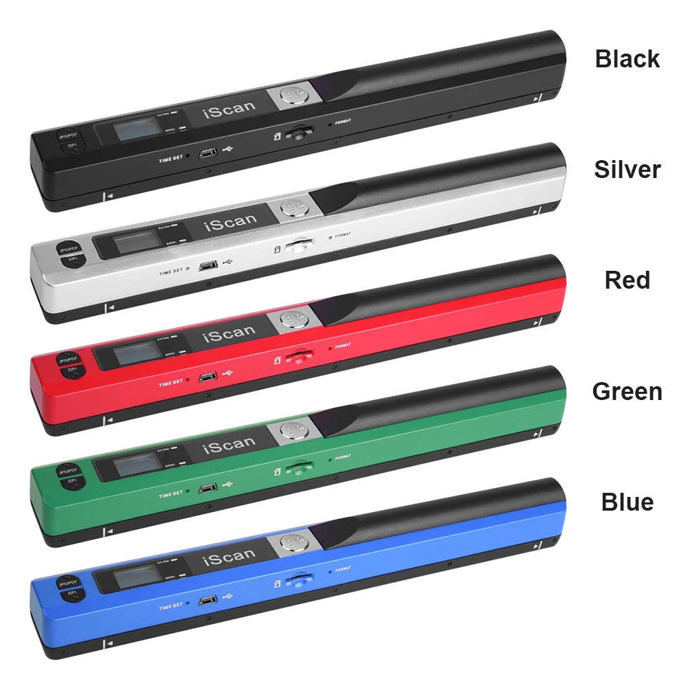 

Handheld Portable Image Document Scanner PC A4 900DPI JPEG/PDF USB2.0 Notebook Computer Scanner Tool