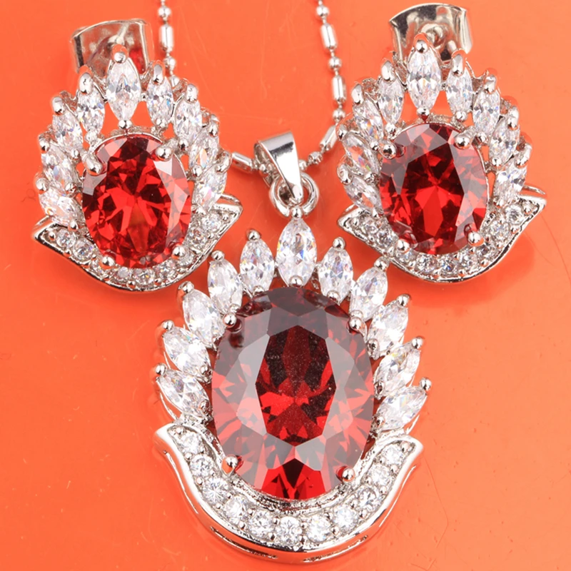 Комплект ювелирных изделий с ангельским морганитом зеленым цирконием и