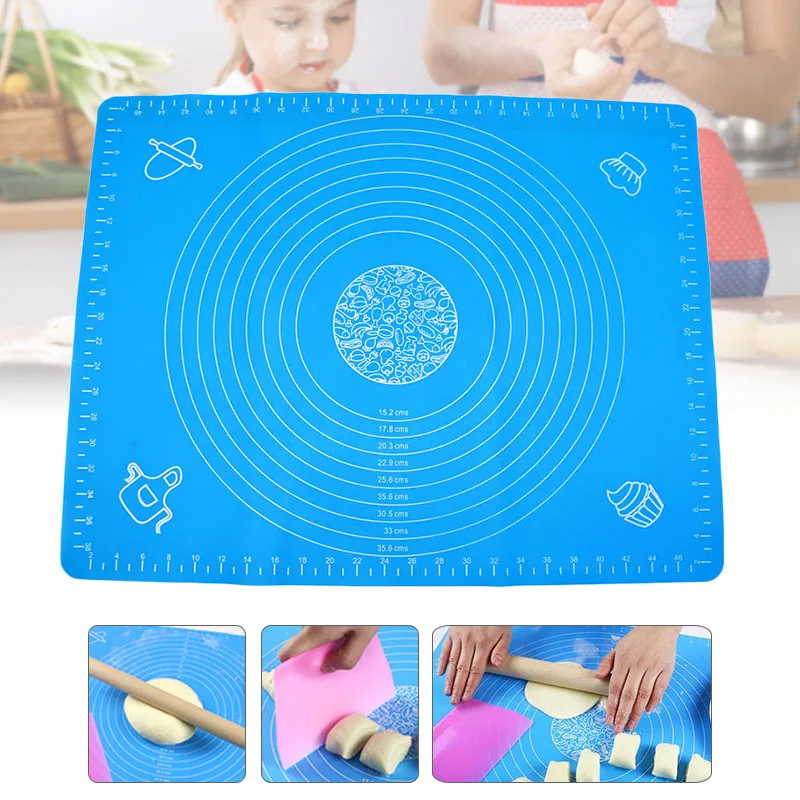 

Silicone Baking Mat for Dough Reusable Non-Stick Table Pad Pastry Board MJJ88