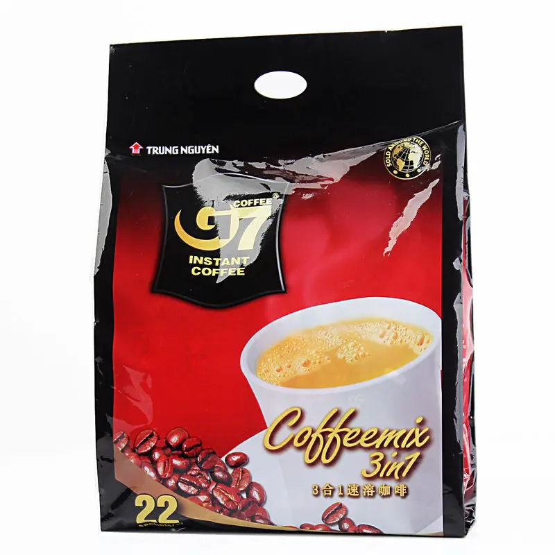 

Free shipping 325g/bag Vietnam imported Zhongyuan g7 coffee original three-in-one instant coffee powder