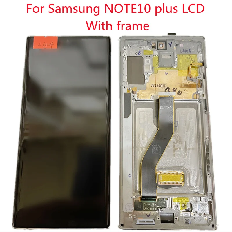

Сенсорный ЖК-экран в сборе для Samsung NOTE10 plus N9750 N975A N975F N975U note10, оригинальный Super AMOLED с линией или точкой