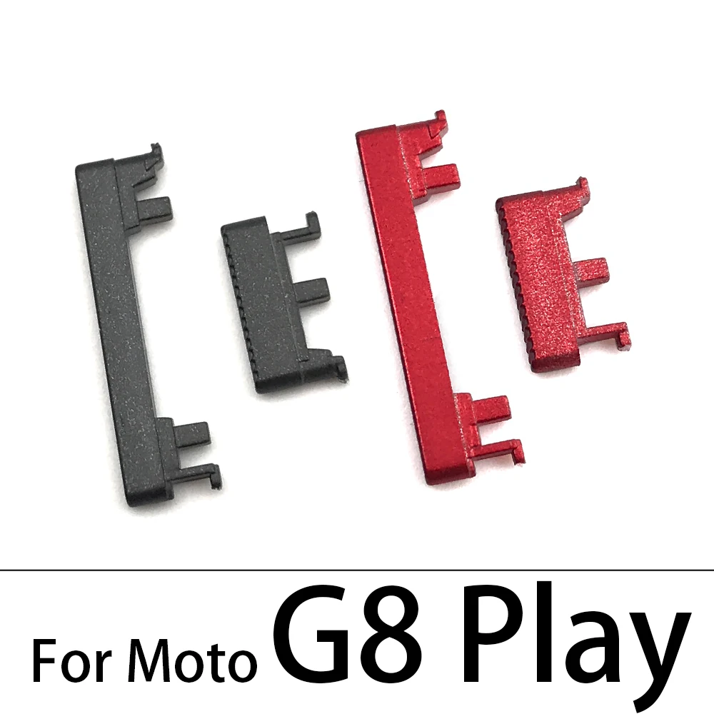 10 шт. кнопка питания + боковая громкости для Motorola Moto G6 G7 G8 G9 Plus Play Power Lite запасные