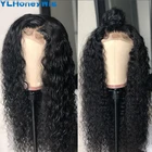 32-дюймовые волнистые HD кружевные передние парики, предварительно выщипанные 13x 4 передние парики на сетке, бразильские парики Remy из человеческих волос для женщин, бесплатная доставка