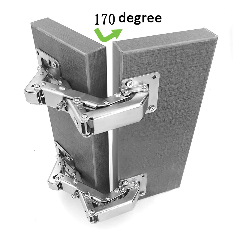 Потайной угловой дверной шарнир для кухонного шкафа 170 градусов|Петли шкафа| |