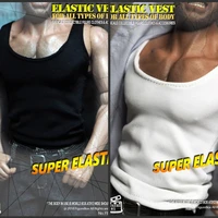16 scale male vest clothes super elastic material vest accessories figure model for 12 male muscle action figure