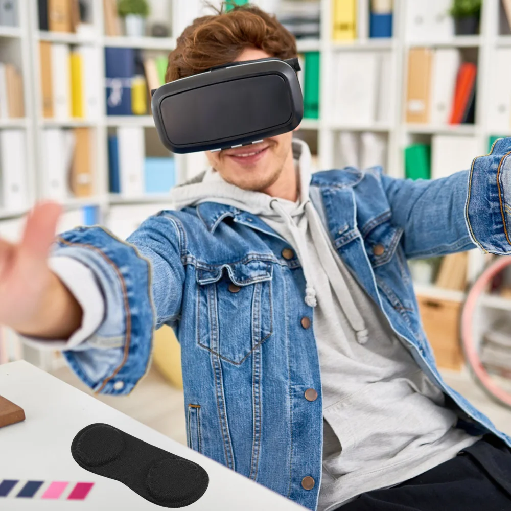 

Anti-scratch Lens Protect Cover Compatible for Oculus questVR (Black)