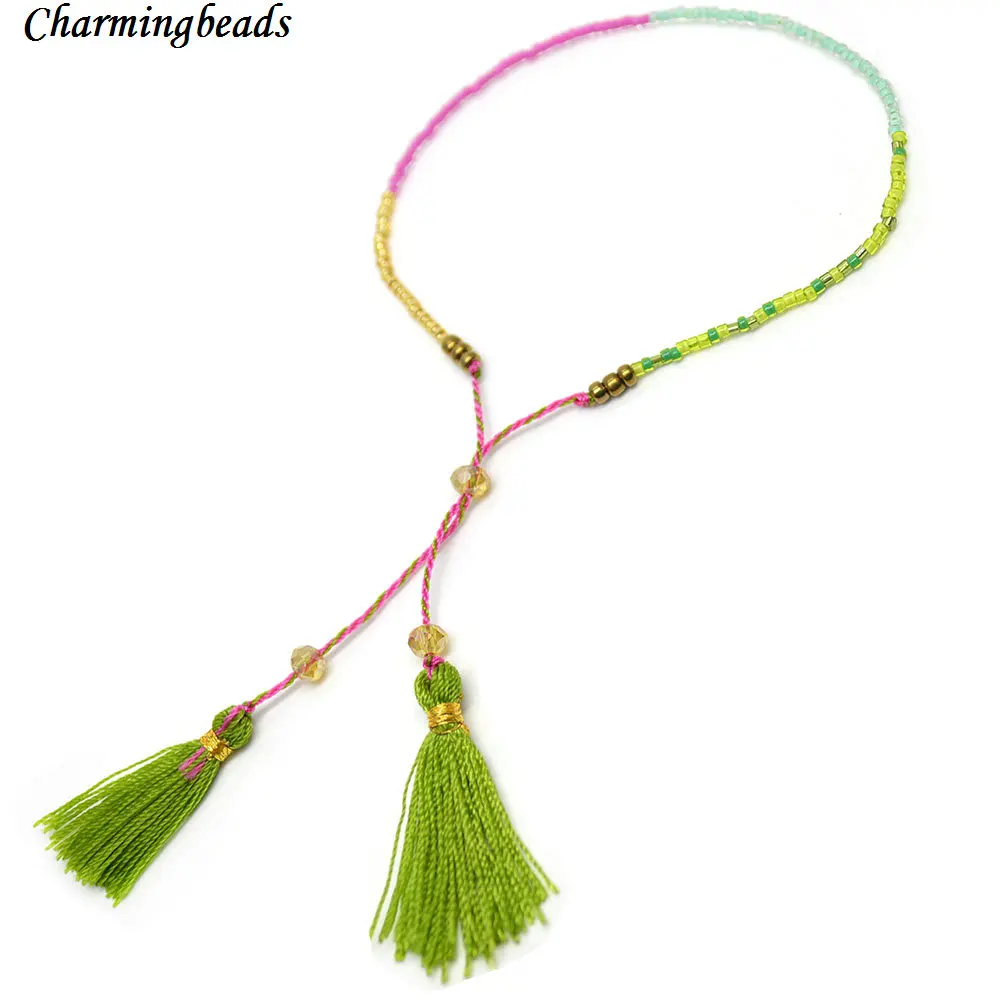 Женские Шарм-браслеты со стеклянными бусинами | Украшения и аксессуары