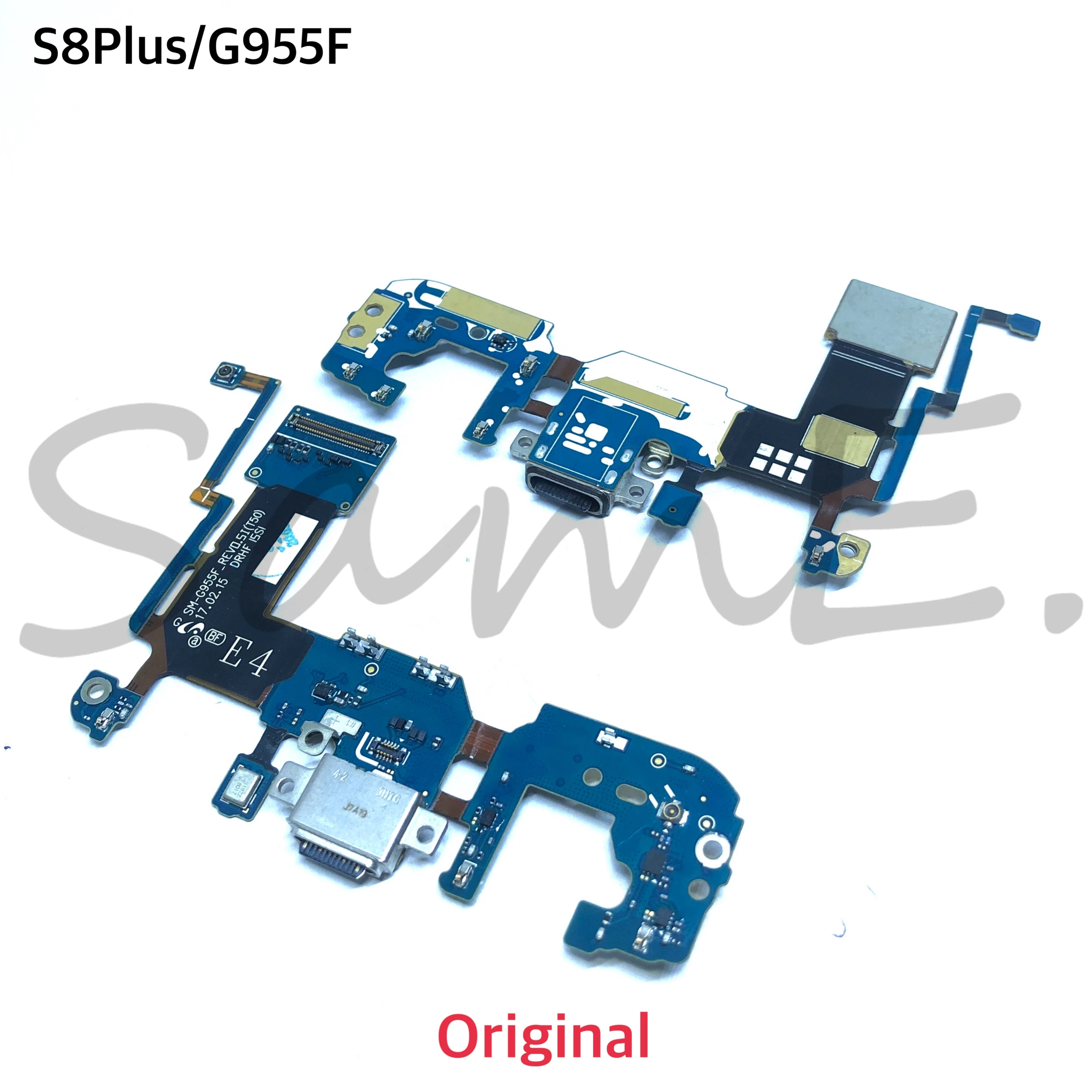 5 шт. USB разъем для зарядки гибкий кабель с микрофоном Samsung S7 S8 S9 G930F G935F G950F G955F G960F