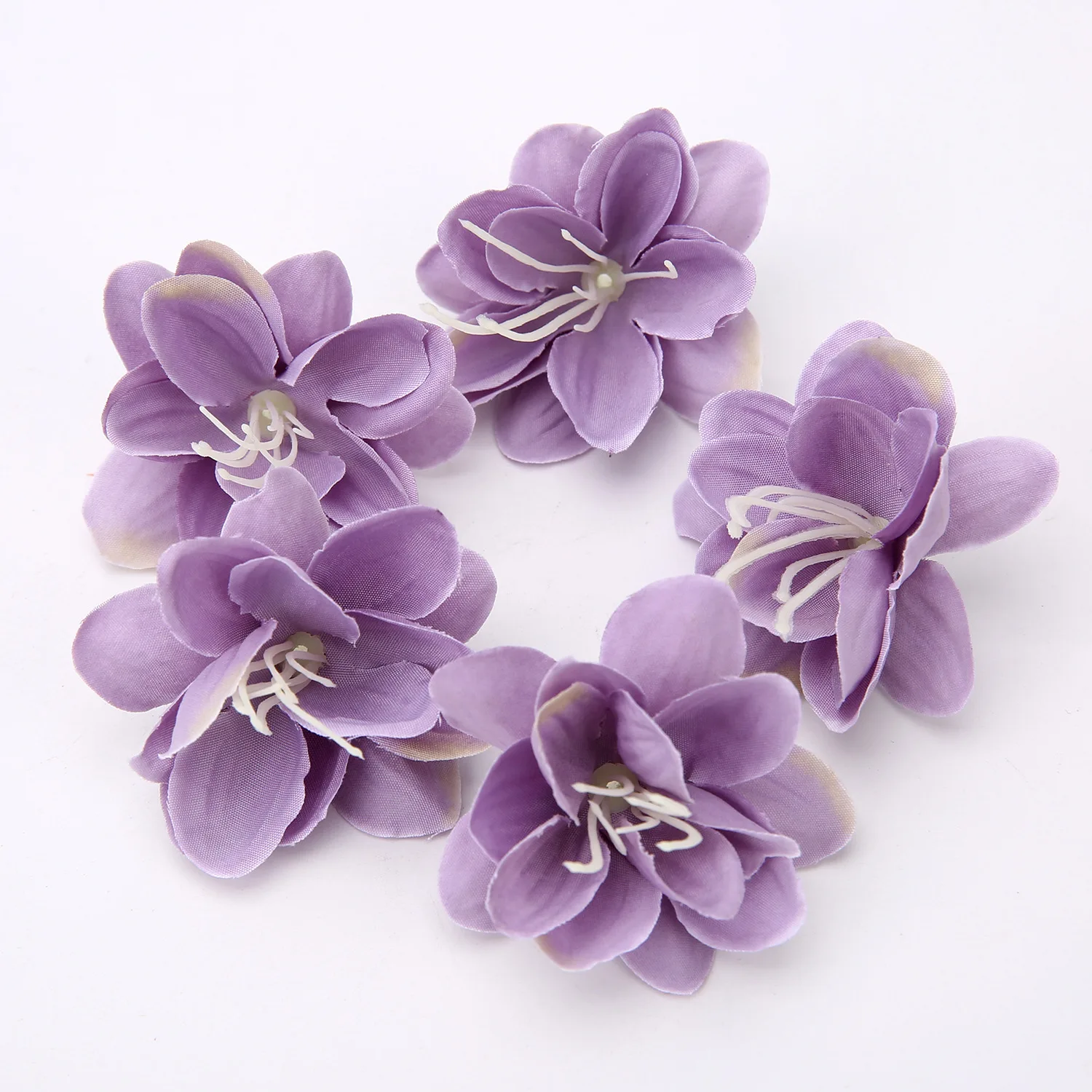 

Artificial Lily of the Valley Flower Head for Bridesmaid Wrist Corsage DIY Handcraft Supply Wedding Decor Home Garden 10pcs/Lot