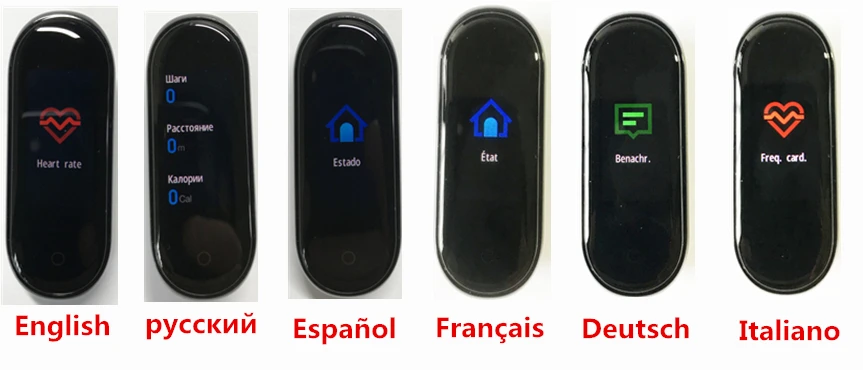 Xiaomi Mi Band 4 смарт-Браслет фитнес-браслет AI Bluetooth 5,0 AMOLED цветной сенсорный экран AI частота сердечных сокращений