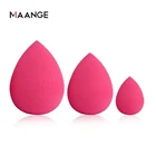 MAANGE 3 шт.упак. макияж Красота губки косметический слойка ровный контур лица корректор порошок Make Up инструмент Наборы