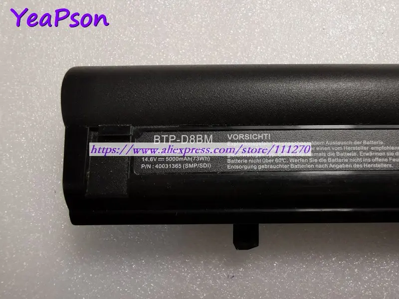 Yeapson 14 4 В 4400 мА · ч Подлинная женственная батарея для ноутбука Medion Akoya E6220 P6624 E6214 P6622
