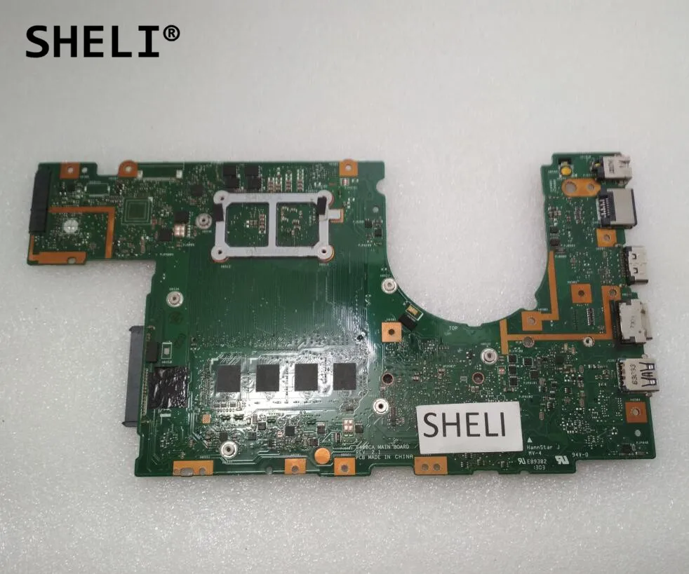Материнская плата SHELI для Asus S400 S400CA S500CA со стандартным процессором