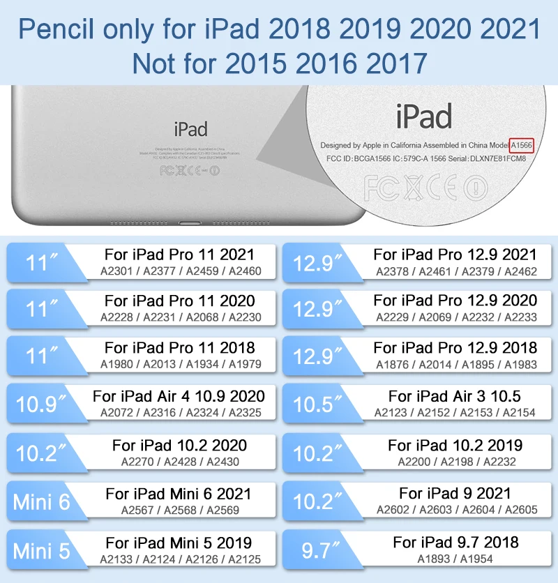 For iPad Pencil 2 1 With Tilt Palm Rejection Stylus Pen for Apple Pro 11 12.9 10.2 2021 -2018 Mini 6 Air 4 7th 8th 애플펜슬 |