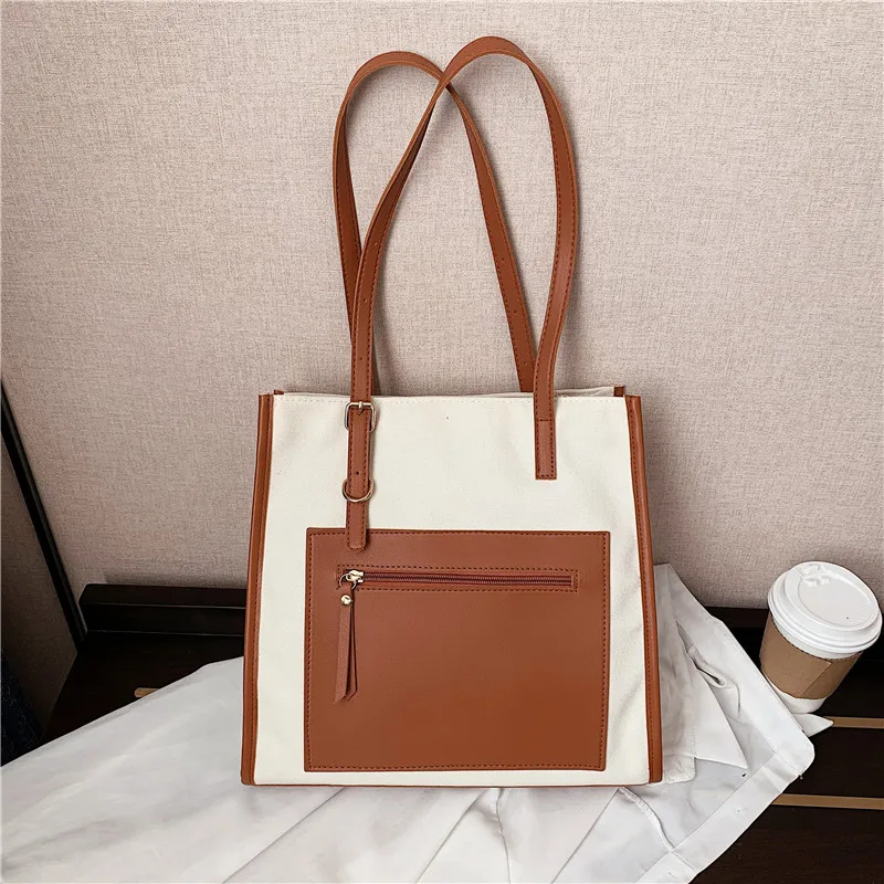 

Модные дизайнерские сумки на плечо, повседневные женские сумки-тоуты в стиле ретро, хозяйственная сумка, женская кожаная однотонная больша...