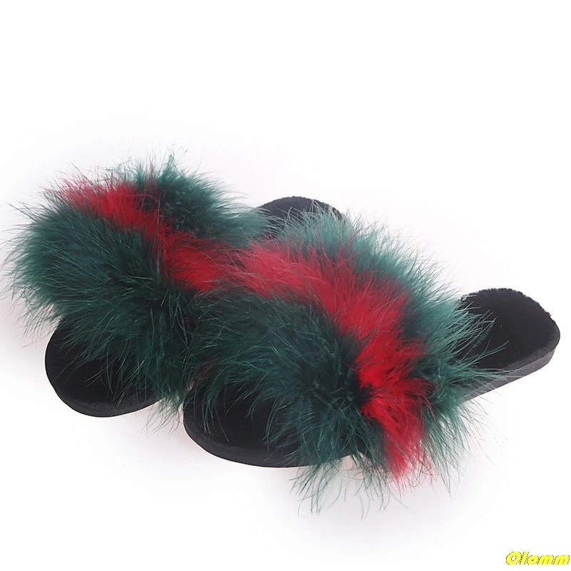 

2021 New Spring Summer Autumn Winter Home Cotton Plush Slippers Women Indoor Floor Flat Shoes zapatos de mujer Wholesale