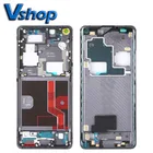 Передний корпус LCD Рамка рамка пластина для OPPO Find X2 Pro CPH2025 PDEM30 мобильный телефон запасные части