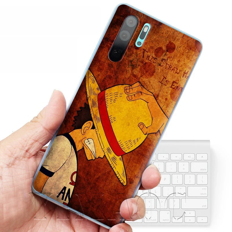 Аниме One Piece Ace чехол YIMAOC для телефона Huawei Mate 30 20 10 Pro Lite Y6 Y7 Y9 Nova 2 3 3i 4 5i 2018 2019 |