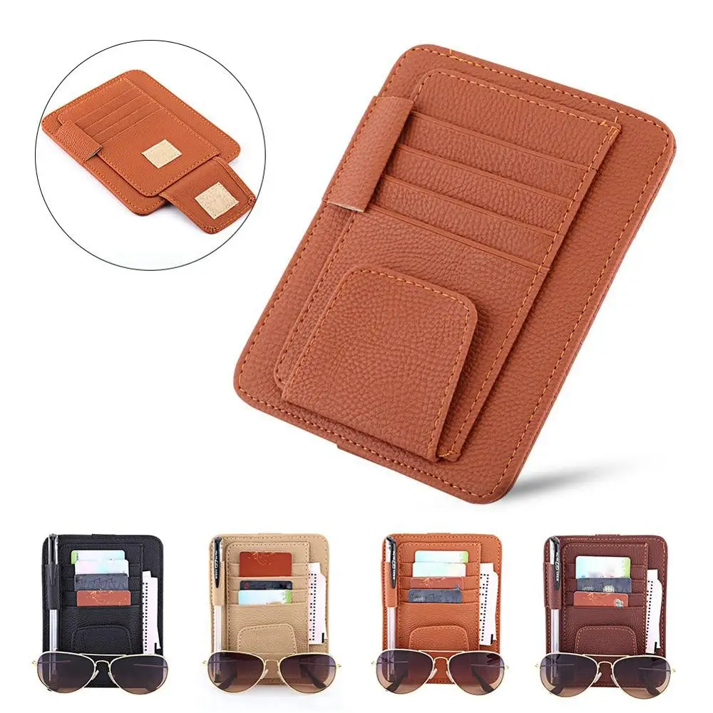 Автомобильный козырек для хранения карт органайзер солнцезащитного козырька