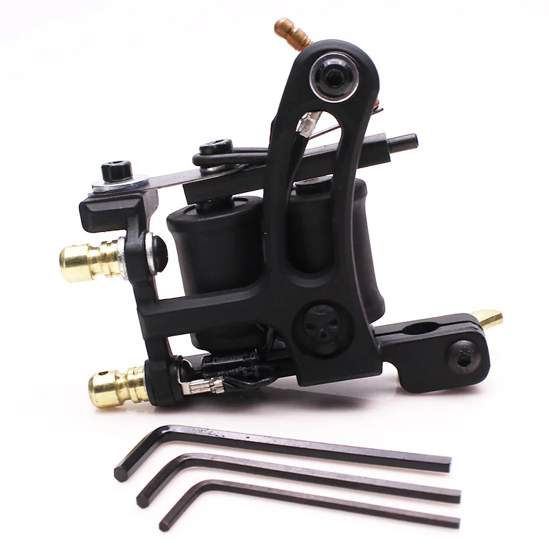 Набор для перманентного тату-машинки 1 катушка пистолеты 4 цвета пигментные