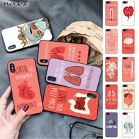 maiyaca organ health medicine doctors soft rubber phone cover for iphone 13 11 pro xs max 8 7 6 6s plus x 5s se 2020 xr cover