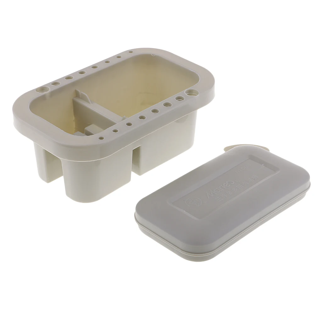 Многофункциональный лоток для кистей с держателем и палитрой кисточка акварели