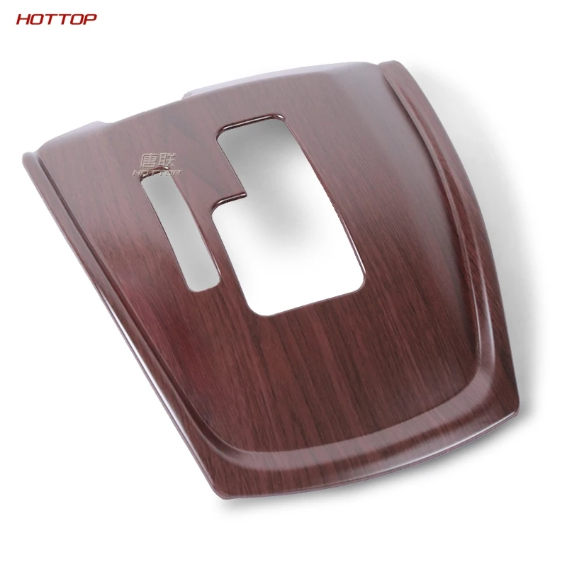 Для Nissan new X-Trail X Trail T32 Rogue ABS Shifter Box стикер автомобильные аксессуары - Название цвета: Matt peach wood 1pc