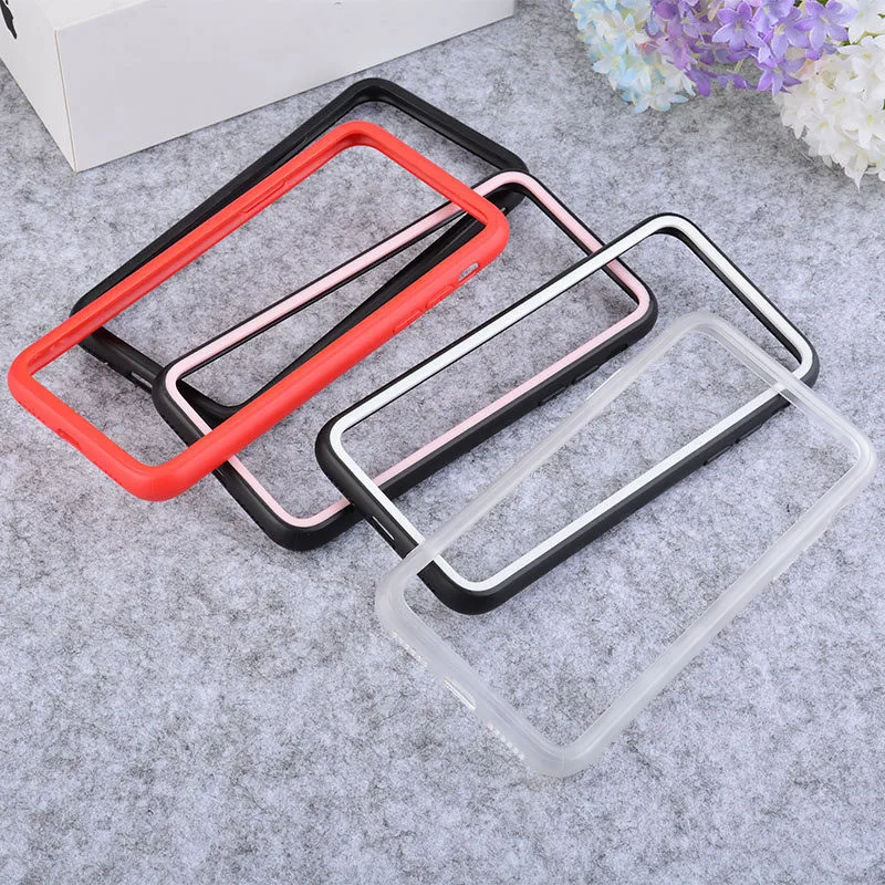 for iphone 11 pro max silm soft silicone shockproof bumper tpu frame case for iphone 6 6s 7 8 plus xr x xs max bumper case cover free global shipping