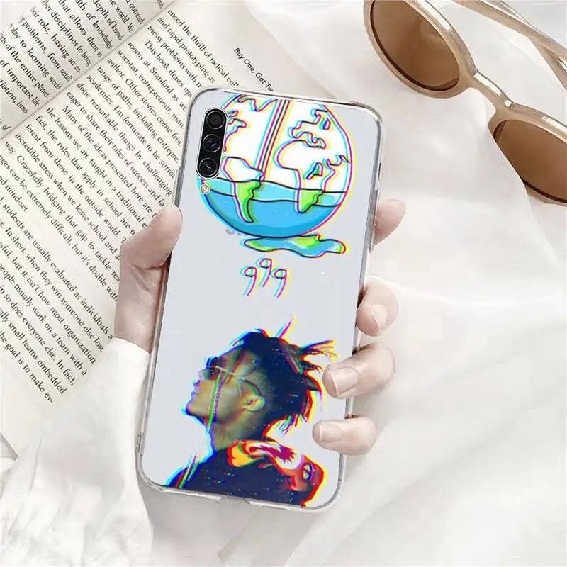 

Juice Wrld Phone Case Transparent for Samsung s9 s10 s20 Huawei honor P20 P30 P40 xiaomi note mi 8 9 pro lite plus