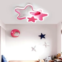 nordic modern led kids ceiling lights acrylic girl living bedroom bed child boy home decorative lamps plafon roof dining lamp