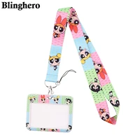 cb636 cute cartoon lanyard for key camera whistle id badge holder cell phone neck strap hanging rope gift mobile phone straps