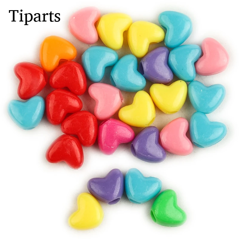 50 шт./лот пластиковые плоские круглые бусины с резьбой в виде сердца диаметр 11 5 мм