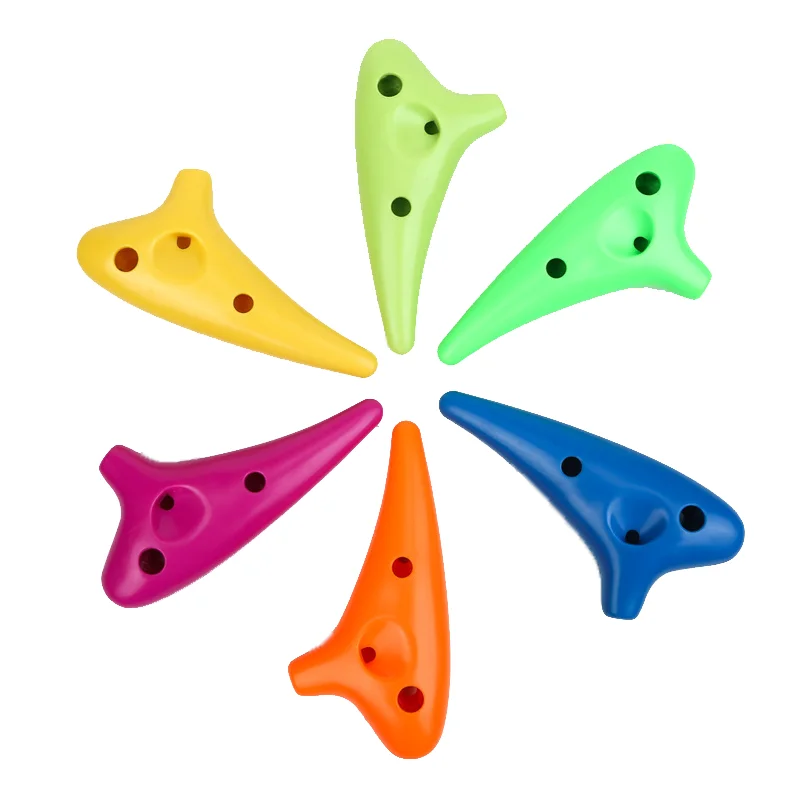 

12 отверстий тройной C Ocarina 12 отверстий тройной SC пластиковый каучук Ocarina