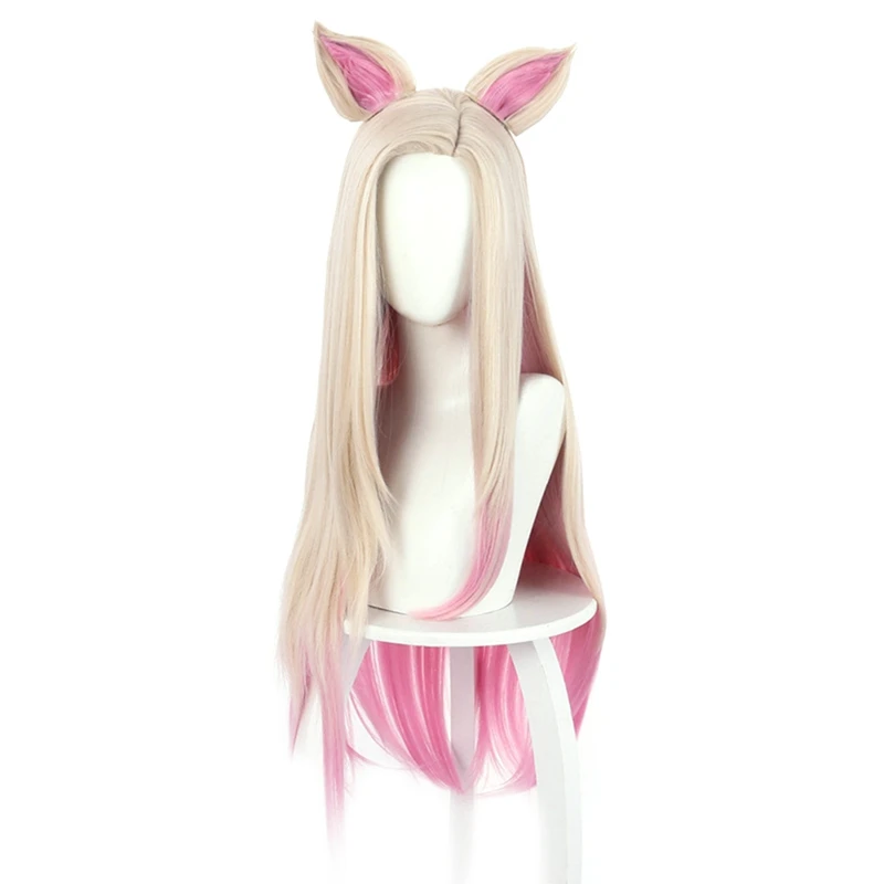 

Game LOL KDA Ahri Cosplay Costume Wig Women Sexy KDA All Out Ahri Comtume Dress Outfits Halloween Carnival Suits