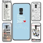 Krajews Анатомия страсти цитаты ТВ серии чехол для телефона Samsung Galaxy S5 S6 S7 край S8 S9 S10 E lite S20 plus ultra Примечание