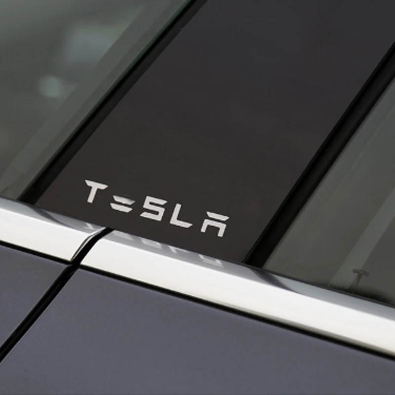 Модификация для Tesla модели 3 колонна из поликарбоната зеркальные акриловые