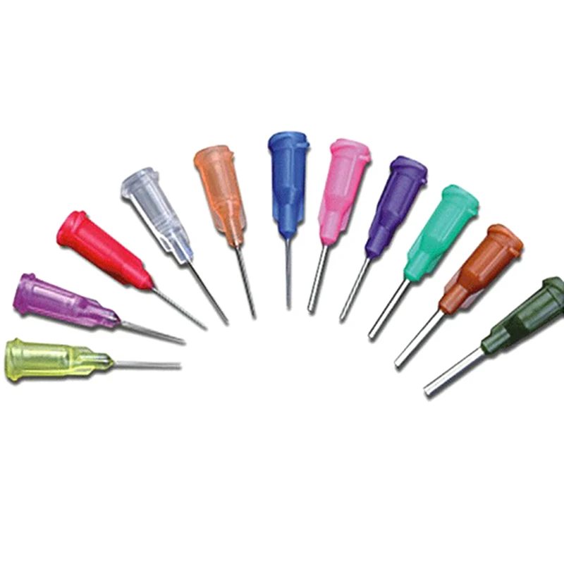 

55Pc 14-27G 11 Models Availlable Steel Dispensing Tapered Pinhead Glue Liquid Dispenser Needles for Dispenser Controller