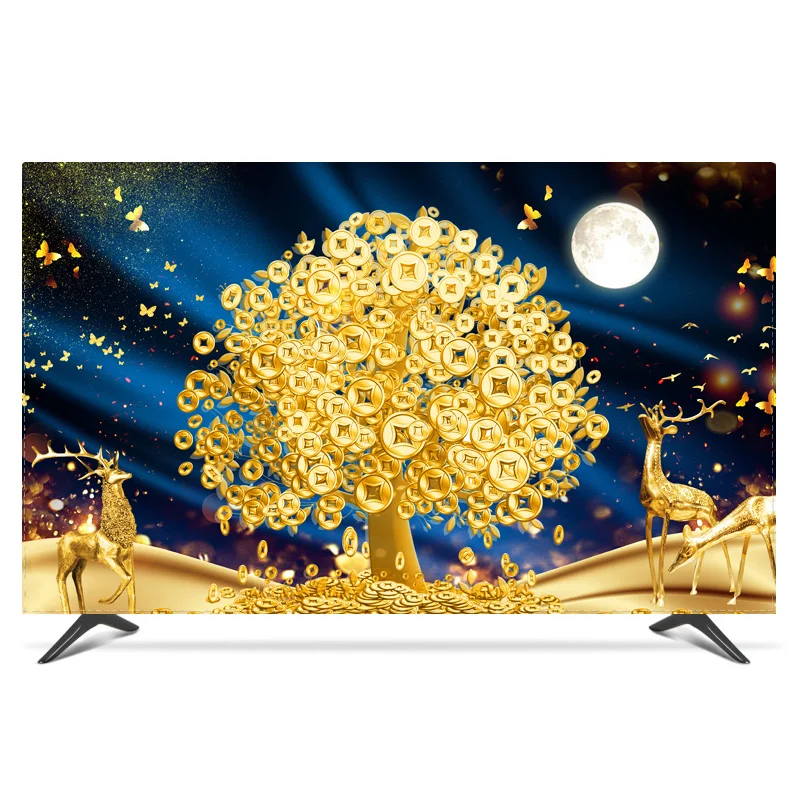19 &quot - 80&quot 22 дюймов 75 экран LCD TV PC крышка декоративный капюшон занавес пейзаж