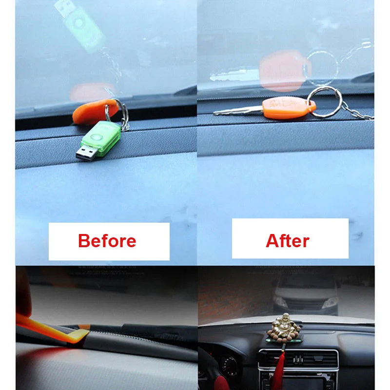 

Car Stickers Dashboard Sealing Strip Sound Insulation Rubber Strip For Toyota BMW Audi KIA LADA Interior Car-Styling Accessories
