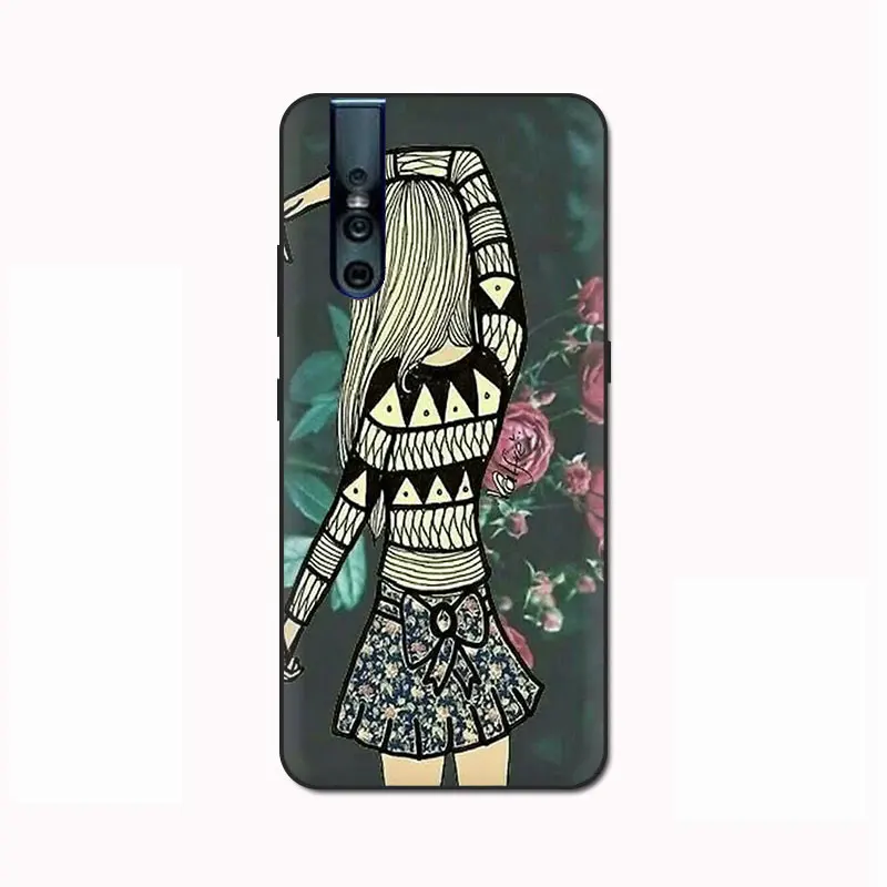 B2 С надписью Best Friends Matching ТПУ чехол для телефона для VIVO Y11 V15 S1 V11 Y83 Pro V9 V7 V5 Y17 Y55s Y69 Y71 Y81s Y91C Y93 Y66 X9s - Цвет: B2