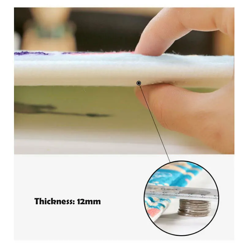 Фланелевый Противоскользящий коврик для морской пляжной кухни длинный 40x60 см/40x100