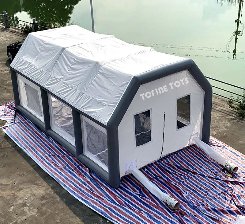 

Воздушная герметичная надувная мойка для автомобиля, Пейнтбольная покрасочная будка для продажи