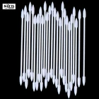 Инструмент для чистки 2550 шт.пакет, ватный, одноразовая палочка чистый, для наушников, без пыли, для гарнитура для AirPods порта зарядки телефона