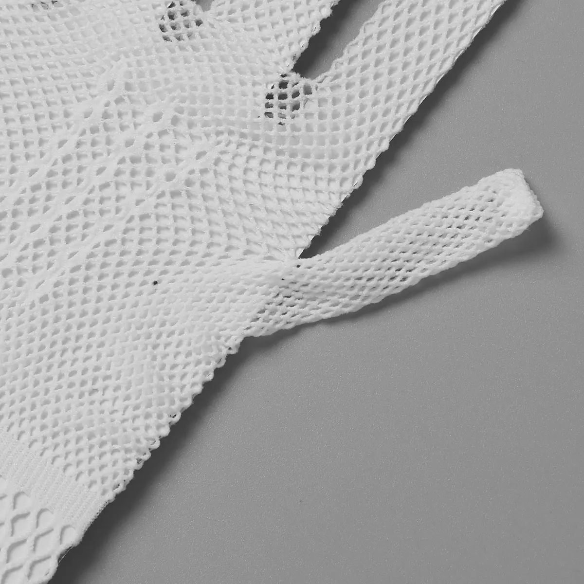 Элегантные Перчатки для невесты сексуальные ажурные Ажурные кружевные варежки с