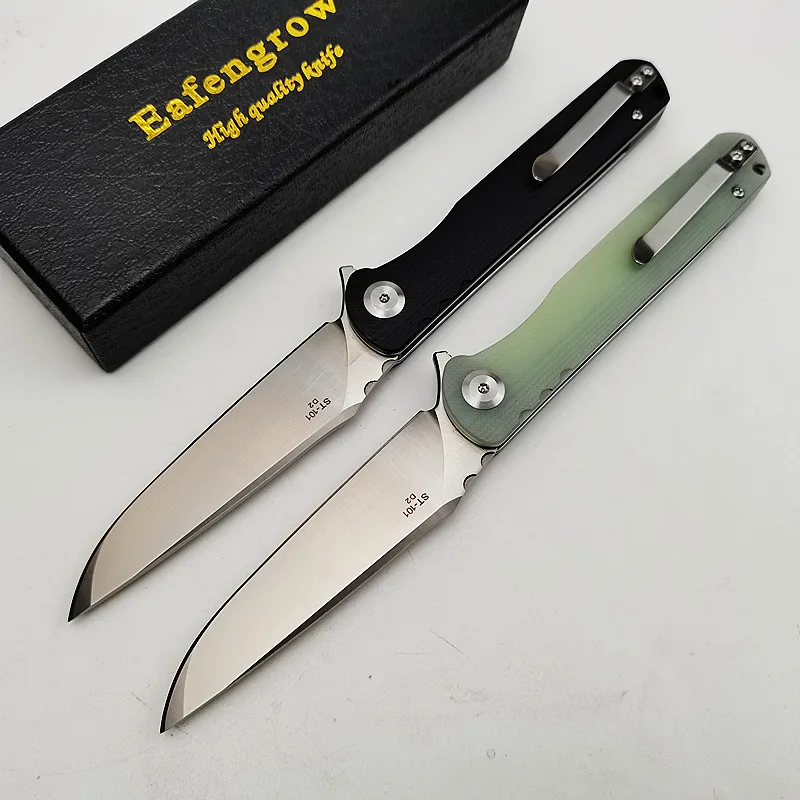 Складной нож Eafengrow sitive ST101 карманный тактический складной клинок из стали D2 G10 для