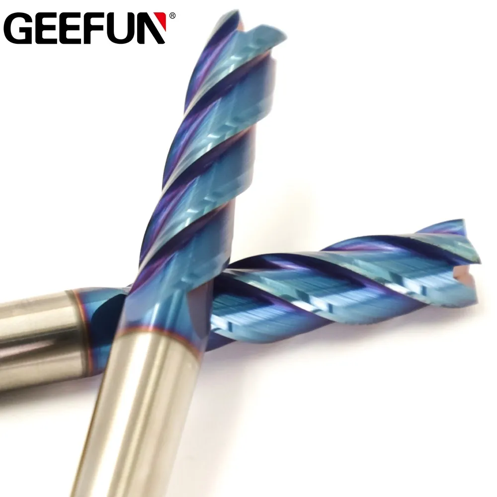 

HRC65 Carbide End Mill 75/100mm Length 4Flute Milling Cutter TiCN Coating Tungsten Steel Cutting Tool CNC Maching Endmills
