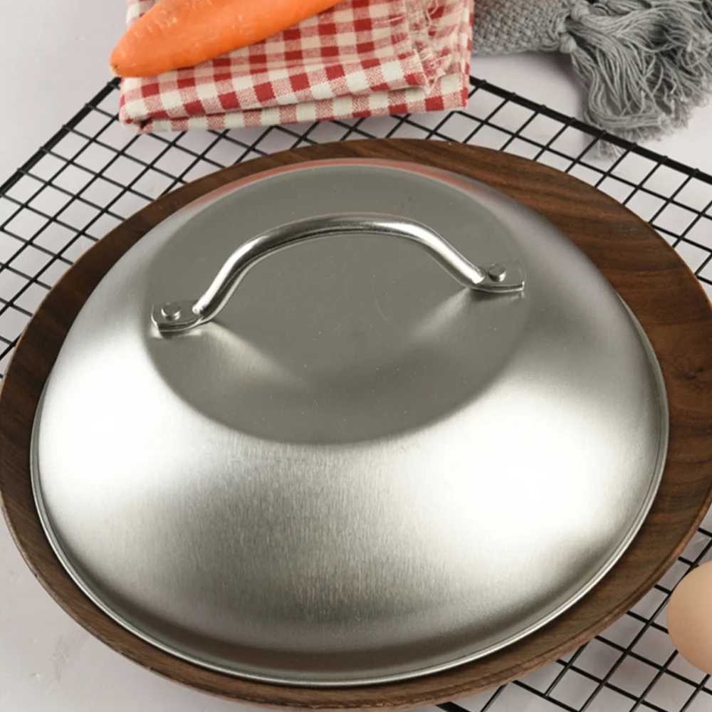 

Stainless Steel Pot Cover Insect-proof Food Cover Home Anti-scald Pot Lid